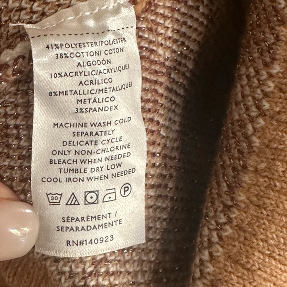 NWT Loft Leopard Print Turtleneck Sweater - Picture 8 of 8